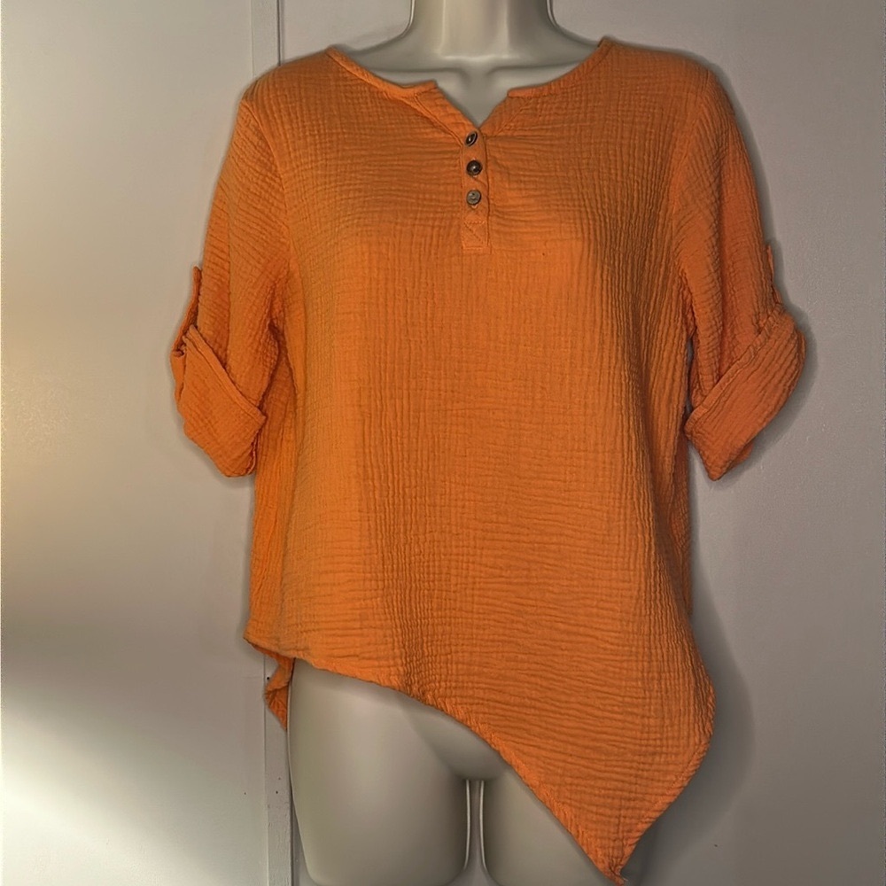 WOMENS | TOP | Peach color | L